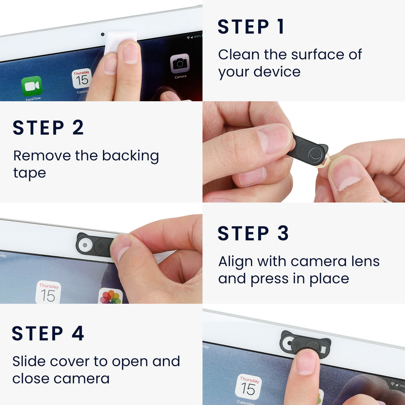 kwmobile Webcam Cover for Tablet Laptop Notebook etc.