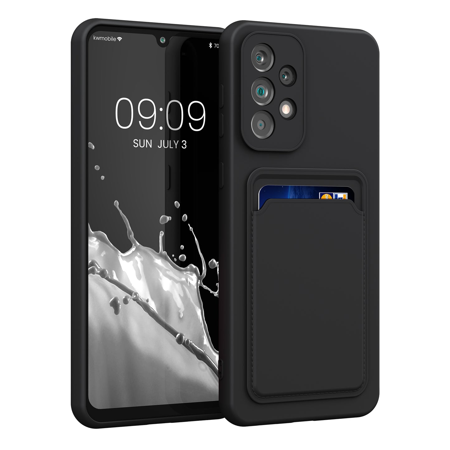 kwmobile Phone Case compatible with Samsung Galaxy A33 5G - Phone Cover with Card Slot