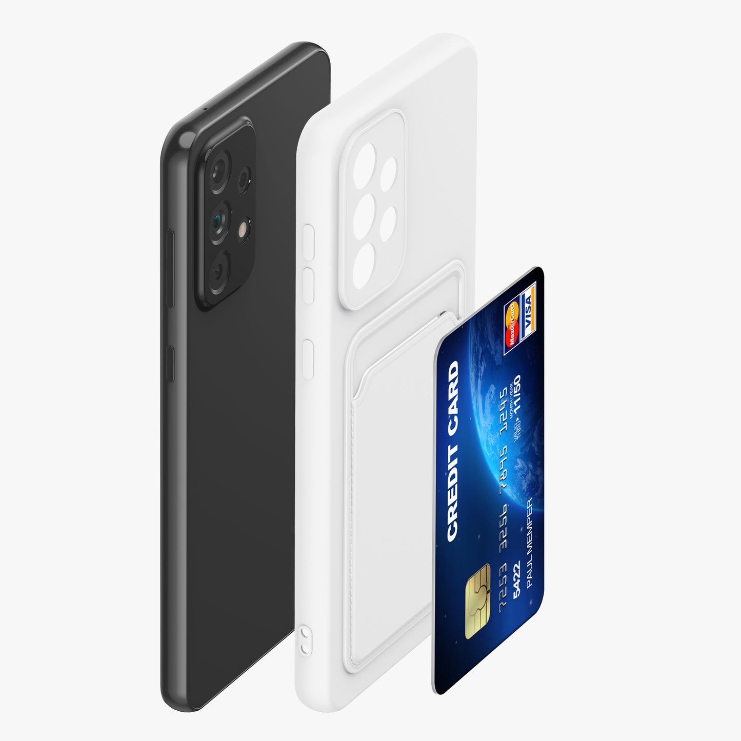 kwmobile Phone Case compatible with Samsung Galaxy A33 5G - Phone Cover with Card Slot