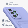 kwmobile Phone Case Compatible with Samsung Galaxy A53 5G Case - Phone Cover with Card Slot