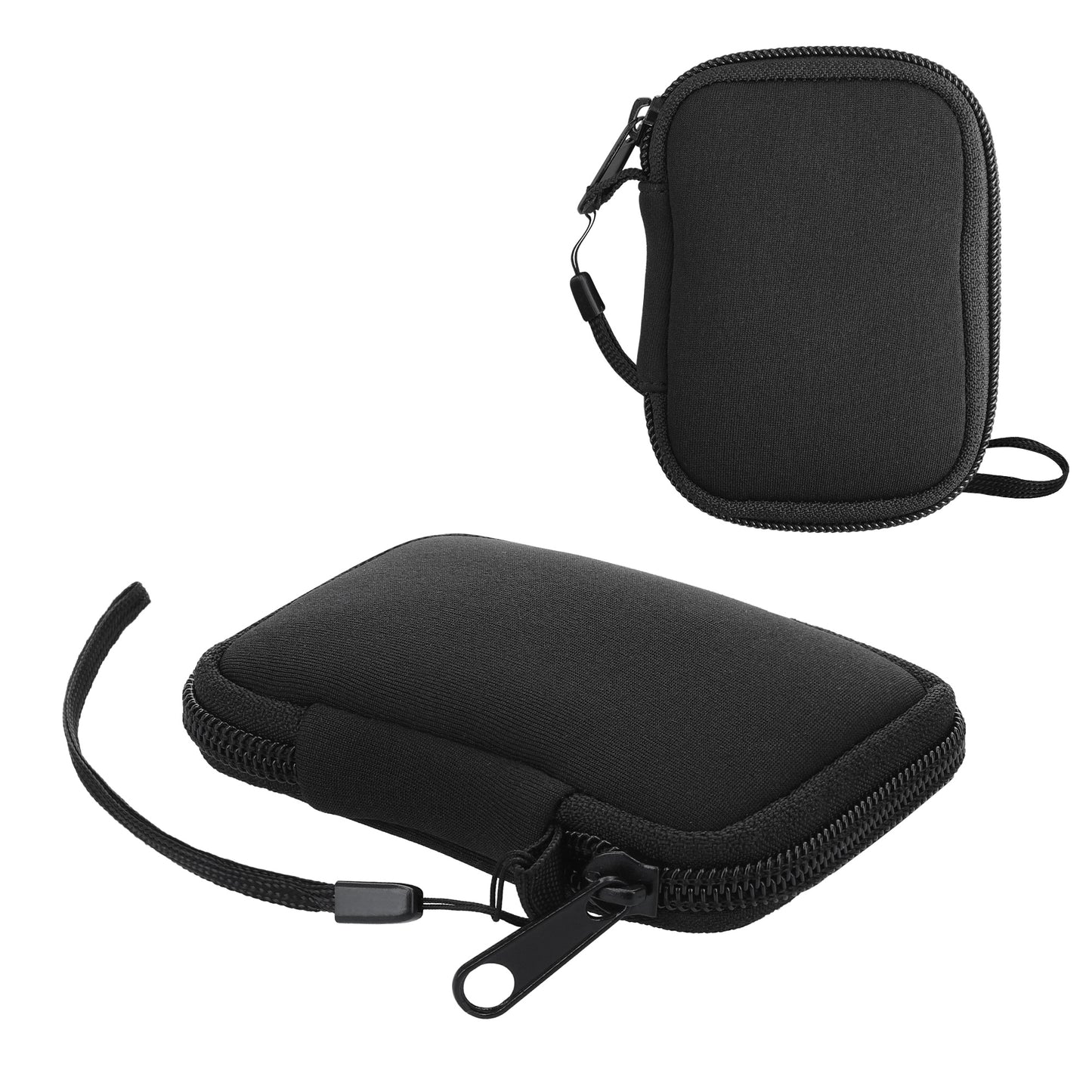 kwmobile In-Ear Headphone Case compatible with in-ear Headphones - Cover Case - 6 x 9 cm Inner Dimensions - Pouch