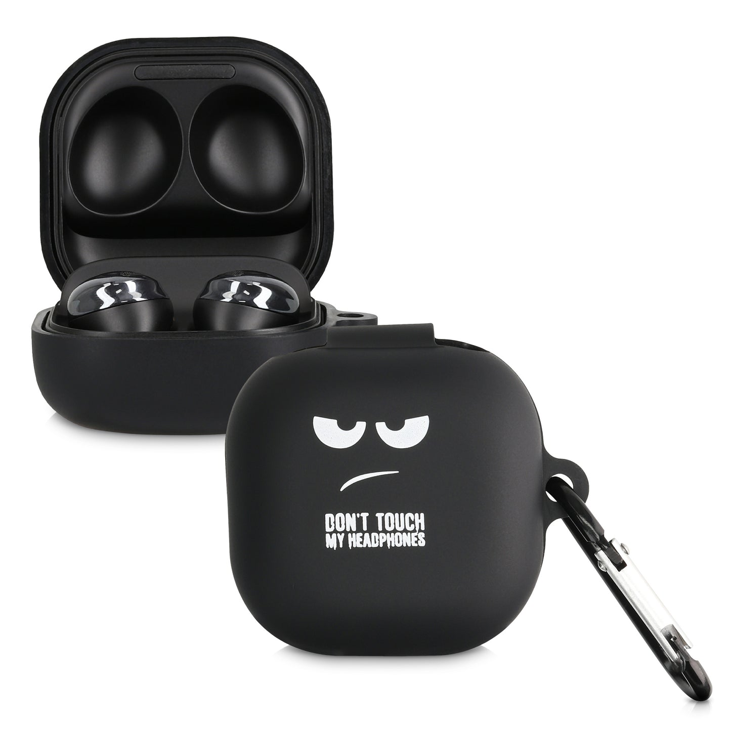 Silicone Case for Samsung Galaxy Buds 2 Pro / Buds 2 / Buds Live Don't touch my Headphones