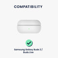 Silicone Case for Samsung Galaxy Buds 2 Pro / Buds 2 / Buds Live Don't touch my Headphones