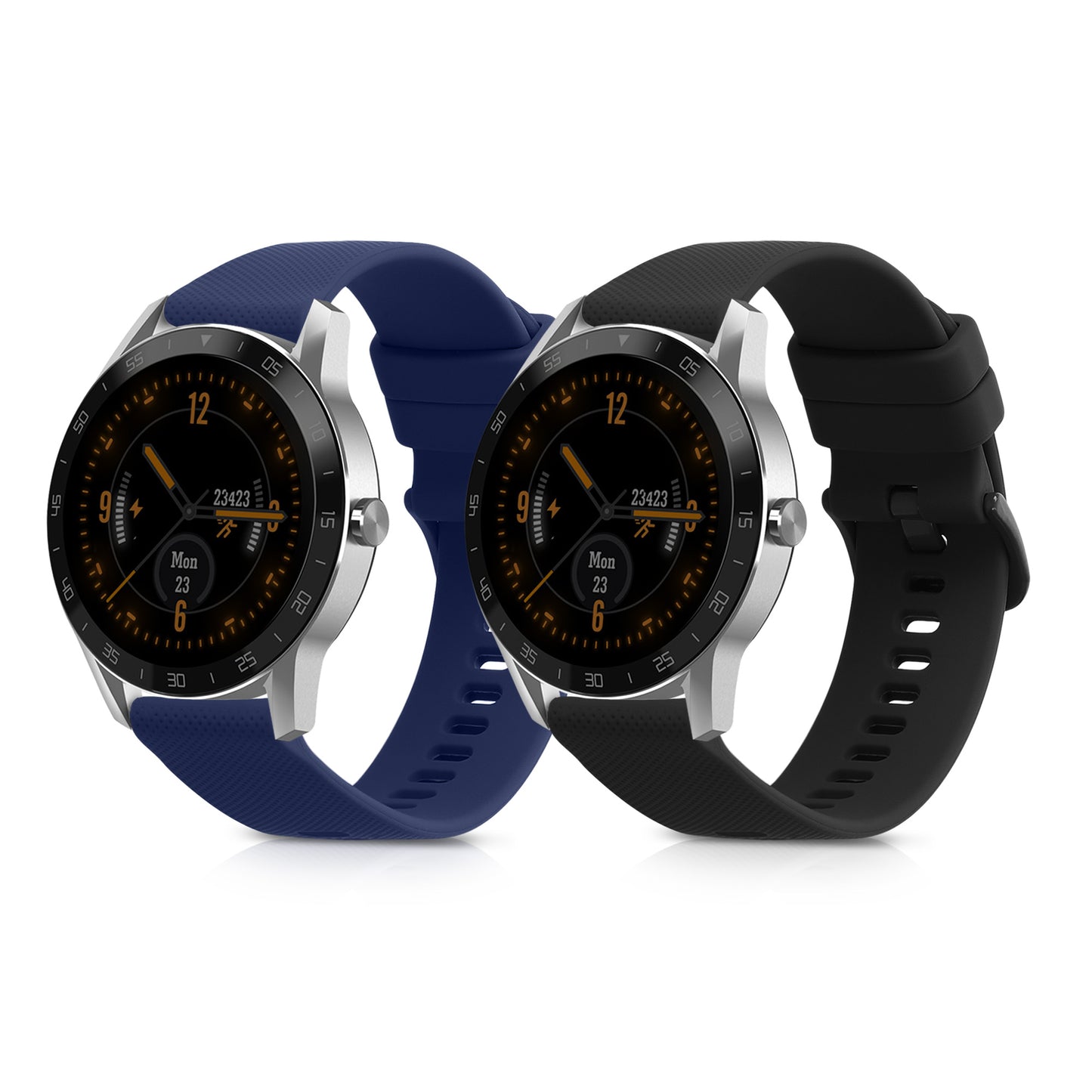 kwmobile Watch Strap for Blackview X1 Smartwatch Wristband Fitness Tracker Band Set Replacement Strap