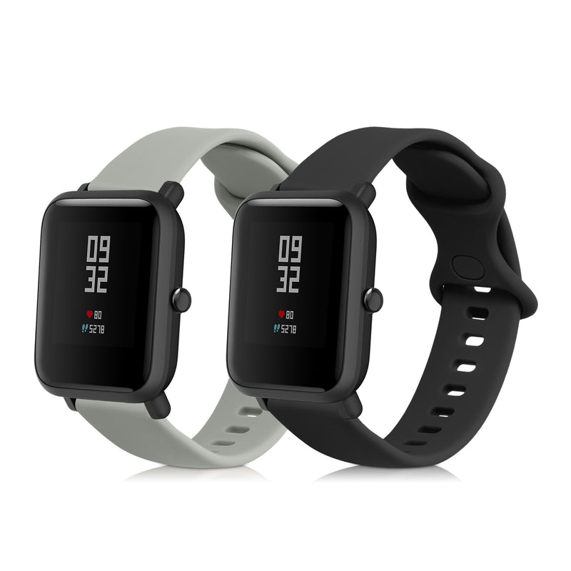 kwmobile Watch Strap for Huami Amazfit Bip / Bip Lite - Fitness Tracker Band Set Replacement Strap Smartwatch