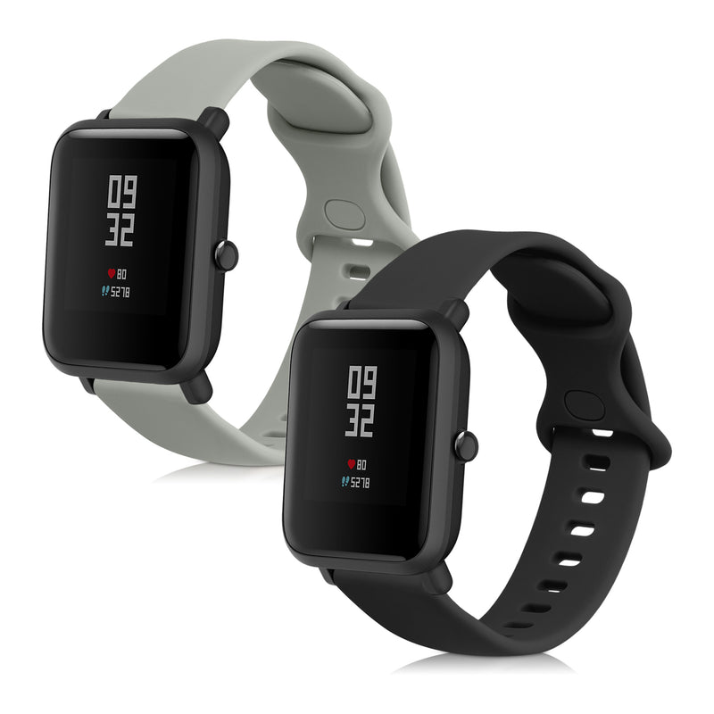 kwmobile Watch Strap for Huami Amazfit Bip / Bip Lite - Fitness Tracker Band Set Replacement Strap Smartwatch