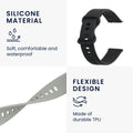 kwmobile Watch Strap for Huami Amazfit Bip / Bip Lite - Fitness Tracker Band Set Replacement Strap Smartwatch