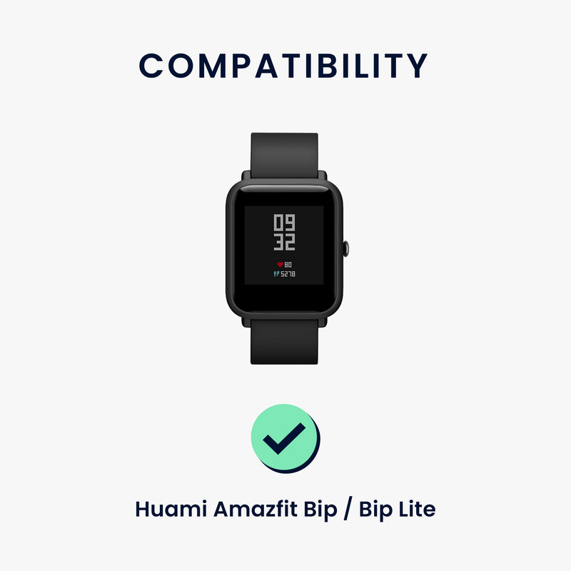 kwmobile Watch Strap for Huami Amazfit Bip / Bip Lite - Fitness Tracker Band Set Replacement Strap Smartwatch