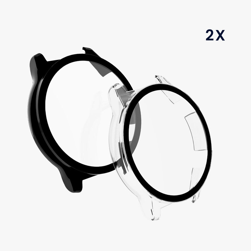 kwmobile Glass Case for HONOR Watch GS 3 Protective Cover Fullbody Fitness Tracker Case Set
