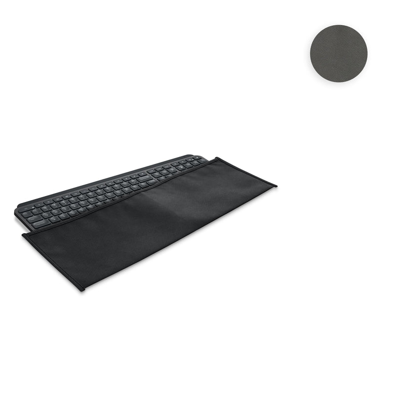 kwmobile Logitech MX Keys Wireless Hülle - PC Tastatur Schutzhülle für Logitech MX Keys Wireless - Keyboard Case Schwarz  