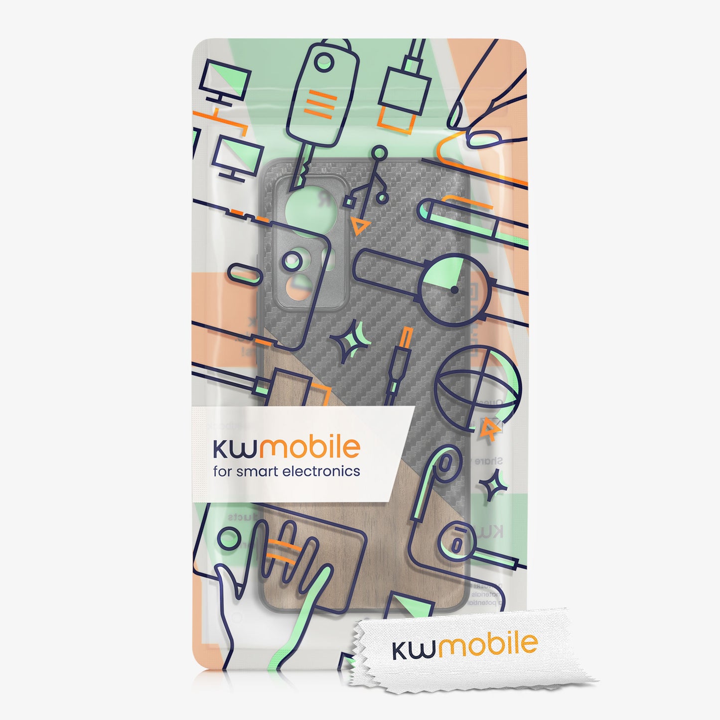 kwmobile Case Compatible with Xiaomi 12 / 12X - Phone Cover - Protective Case - Smartphone Cover