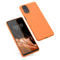 kwmobile Phone Case for Motorola Moto G22 Case - Wireless Charging - Protective Cover