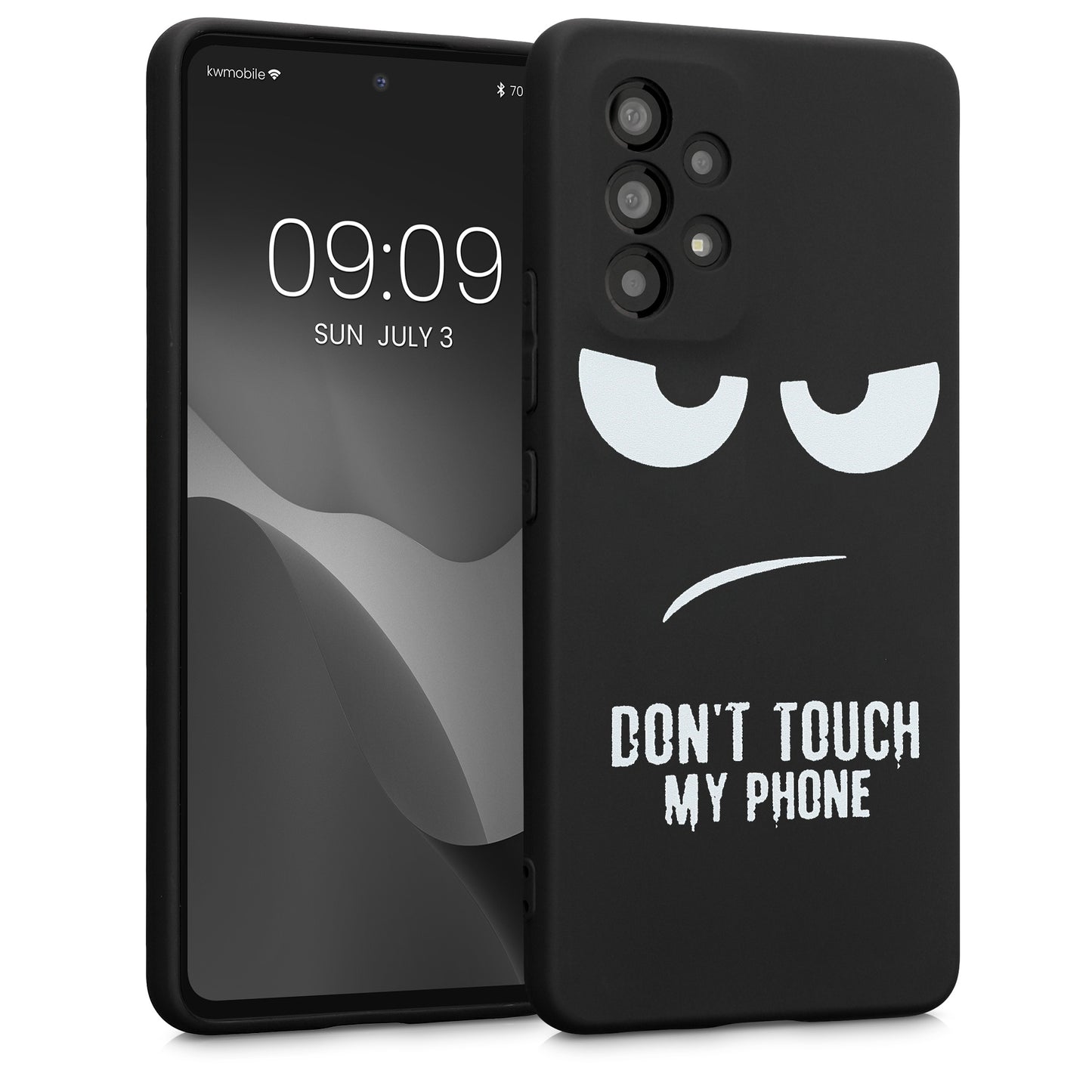 kwmobile Case Compatible with Samsung Galaxy A53 5G - Silicone Phone Cover