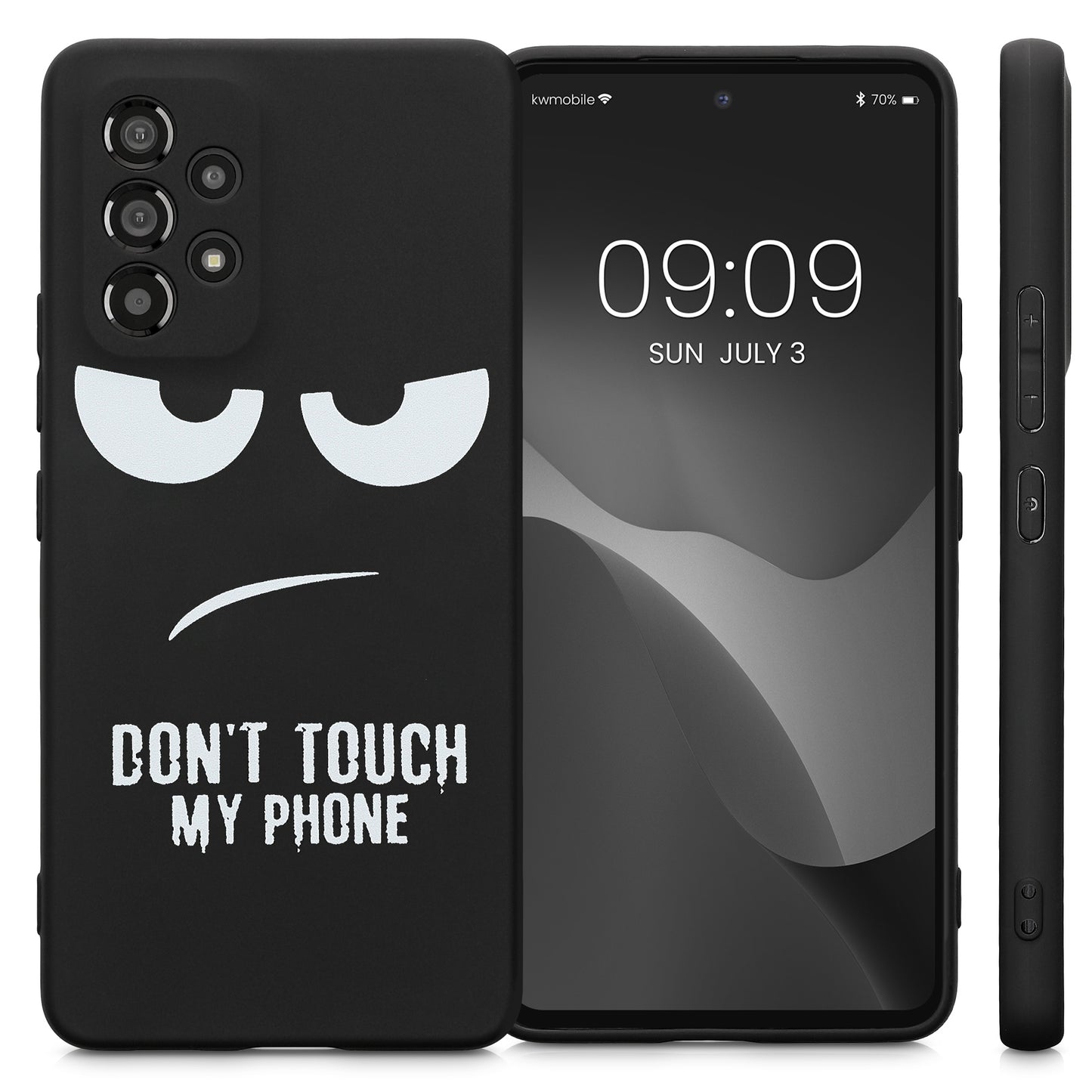 kwmobile Case Compatible with Samsung Galaxy A53 5G - Silicone Phone Cover