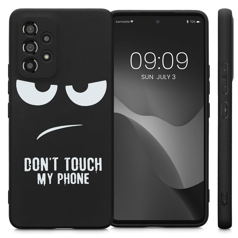kwmobile Case Compatible with Samsung Galaxy A53 5G - Silicone Phone Cover
