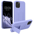 kwmobile Phone Case for Apple iPhone 12 Pro Max with Finger Holder and Stand