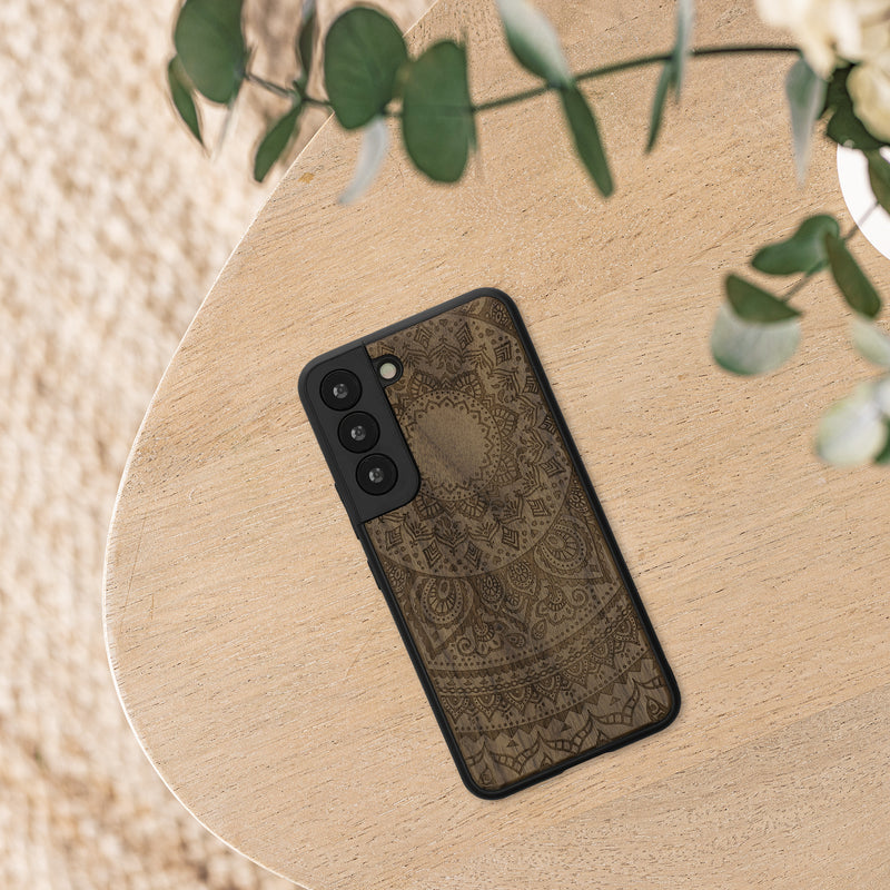kwmobile Case Compatible with Samsung Galaxy S22 Case - Phone Cover - TPU Phone Case Compass Vintage