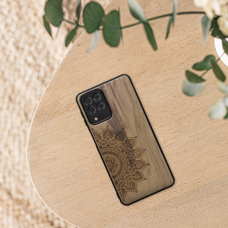 kwmobile Case Compatible with Samsung Galaxy M53 5G Phone Cover TPU Phone Case Vintage