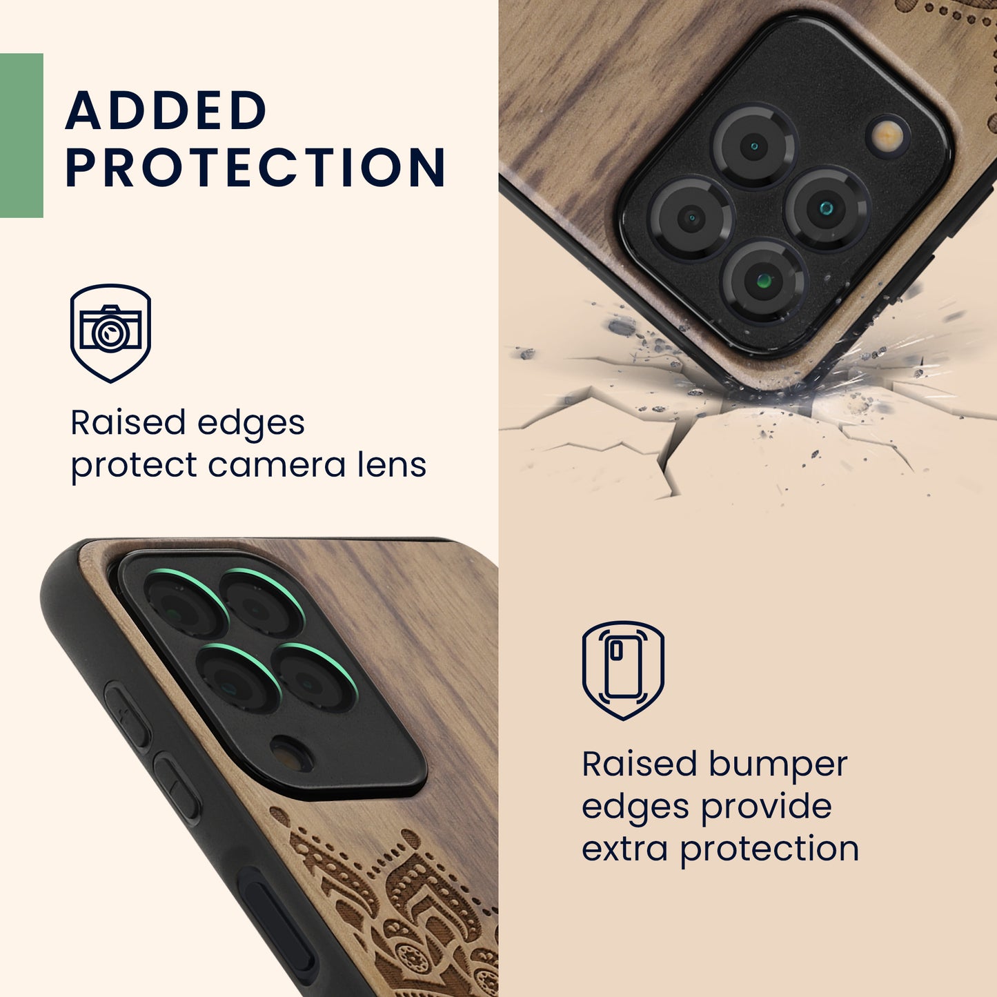 kwmobile Case Compatible with Samsung Galaxy M53 5G Phone Cover TPU Phone Case Vintage