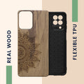 kwmobile Case Compatible with Samsung Galaxy M53 5G Phone Cover TPU Phone Case Vintage
