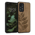 kwmobile Case Compatible with Samsung Galaxy A53 5G - Phone Cover - TPU Phone Case Compass Vintage