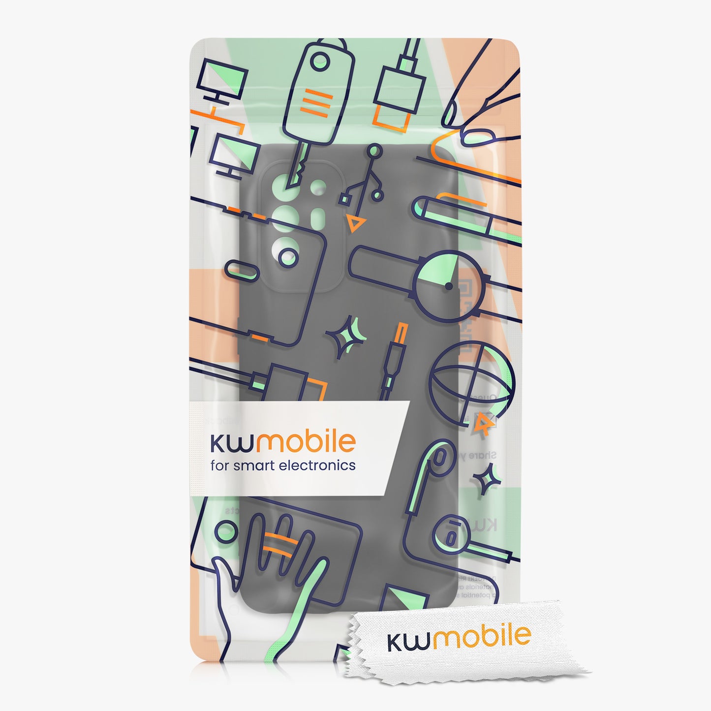 kwmobile Slim Case compatible with Oppo A94 (5G) Cover