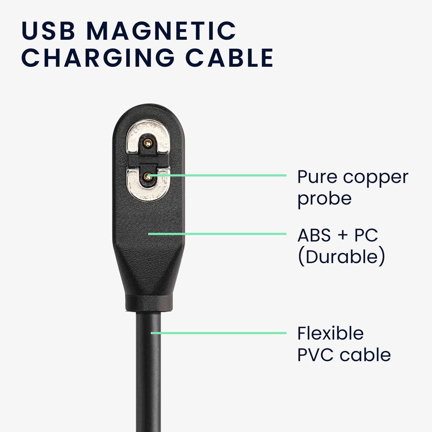 Charging cable for AfterShokz Aeropex AS800 / OpenComm ASC100SG
