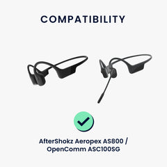 Ladekabel für AfterShokz Aeropex AS800 / OpenComm ASC100SG - Schwarz - Elektronik
