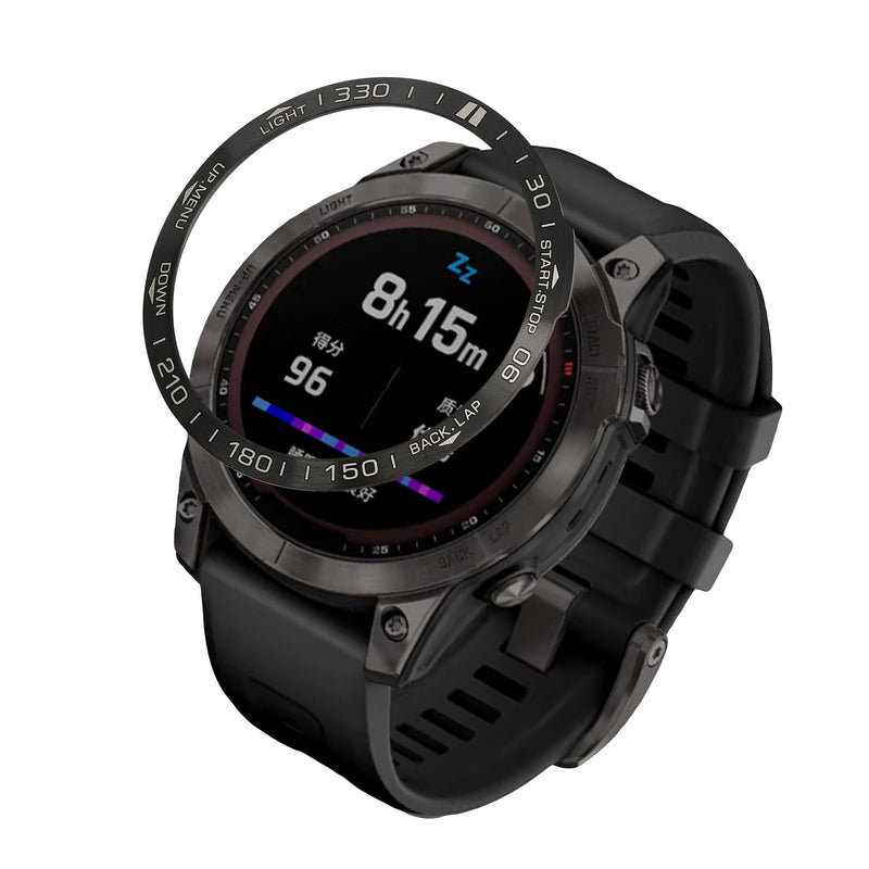 kwmobile Bezel Compatible with Garmin Fenix 7 Fitness Tracker