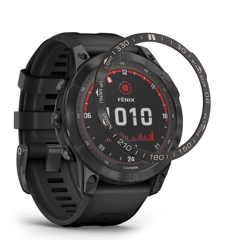 kwmobile Bezel Compatible with Garmin Fenix 7 Fitness Tracker