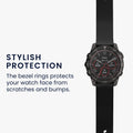 kwmobile Bezel Compatible with Garmin Fenix 7 Fitness Tracker