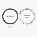 kwmobile Bezel Compatible with Garmin Fenix 7 Fitness Tracker