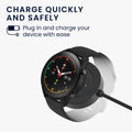 kwmobile USB Cable Charger compatible with Xiaomi Mi Watch Color Sport / S1 Active Charging Cable Smartwatch Replacement Cable Fitness Tracker Charger