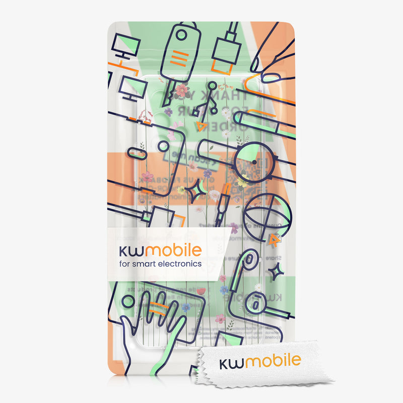 kwmobile Case Compatible with Samsung Galaxy A53 5G - Transparent Silicone Cover