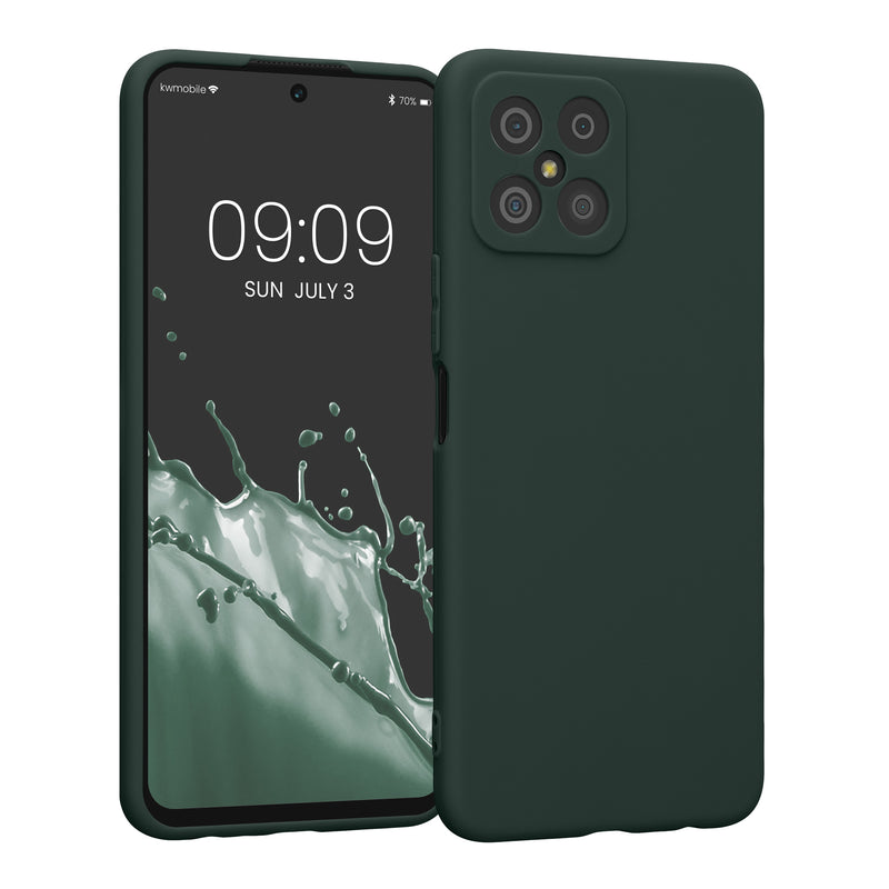 kwmobile Phone Case for HONOR X8 Soft Silicone Mobile Phone Case Protective Cover