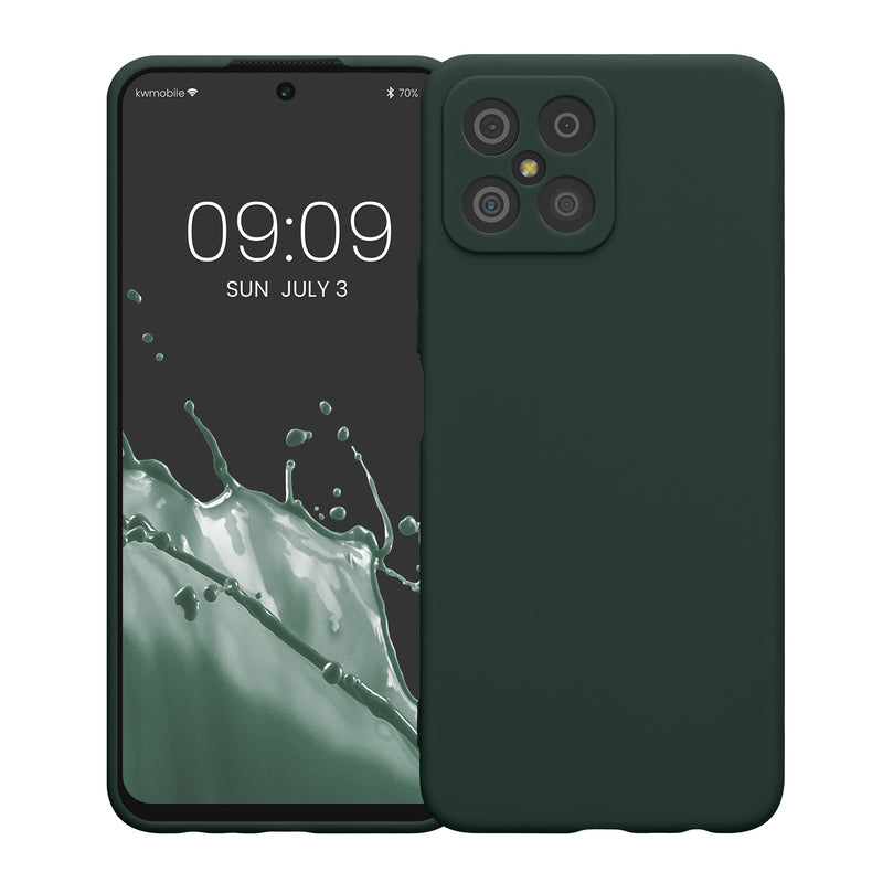 kwmobile Phone Case for HONOR X8 Soft Silicone Mobile Phone Case Protective Cover