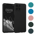 kwmobile Handyhülle kompatibel mit Honor X8 Hülle - Handy Case aus weichem Silikon in Schwarz matt Schwarz matt  