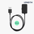 kwmobile USB Cable Charger compatible with AfterShokz Xtrainerz AS700 / OpenSwim S700 Charging Cable Smartwatch Replacement Cable Fitness Tracker Charging Cable