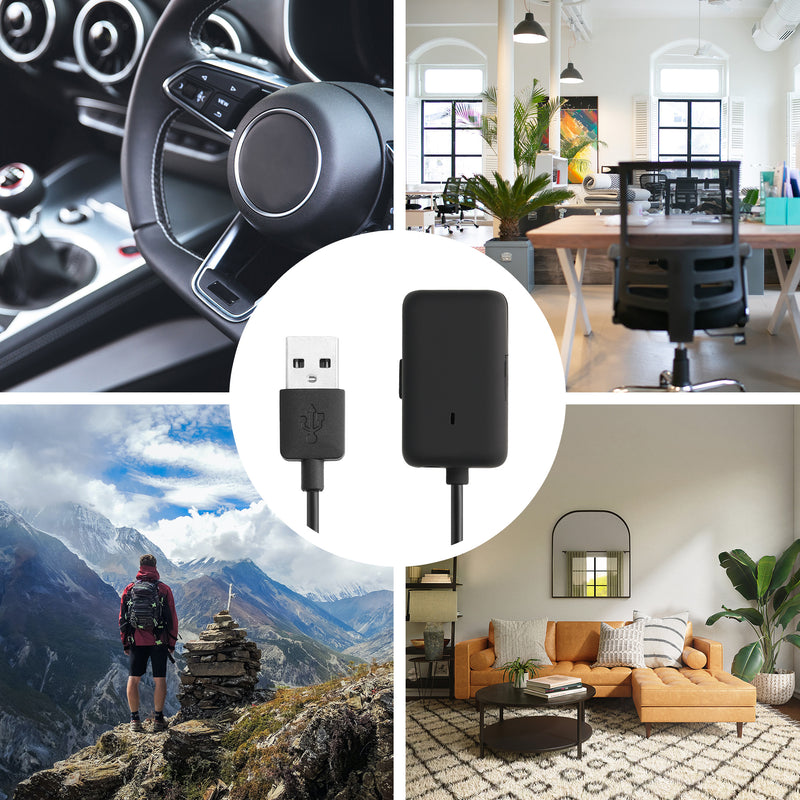 kwmobile USB Cable Charger compatible with AfterShokz Xtrainerz AS700 / OpenSwim S700 Charging Cable Smartwatch Replacement Cable Fitness Tracker Charging Cable