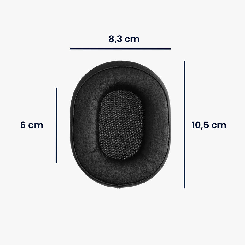 kwmobile Ear Pads for Audio Technica ATH - MSR7 M30 M40X M50X Ear Cushions Replacement Headphone Spare Parts Headphone Replacement Pads Over Ear Headphones