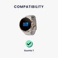 kwmobile USB Cable Charger compatible with Suunto 7 Charging Cable Smartwatch Replacement Cable Fitness Tracker Charger