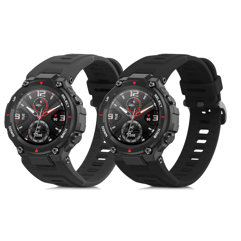 kwmobile Watch Strap for Huami Amazfit T-Rex / T-Rex Pro Strap Fitness Tracker Band Set Replacement Strap Smartwatch