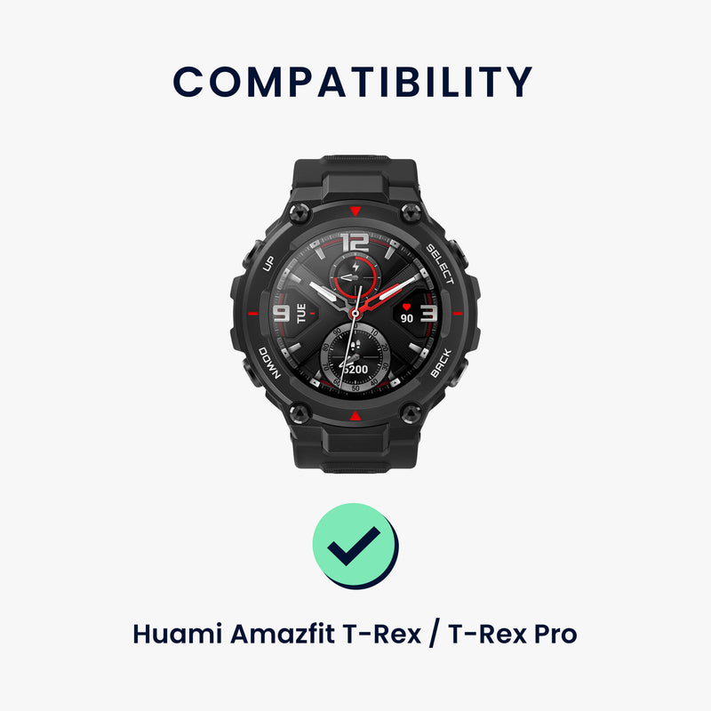 kwmobile Watch Strap for Huami Amazfit T-Rex / T-Rex Pro Strap Fitness Tracker Band Set Replacement Strap Smartwatch