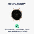 kwmobile Watch Strap for Huawei Watch 2 / Watch GT2 / Honor Magic Watch 2 Band Replacement Strap for Fitness Tracker with Watch Clasp Replacement Band Smartwatch