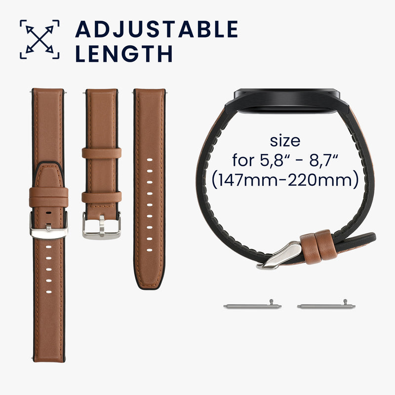 kwmobile Watch Strap for Huawei Watch 2 / Watch GT2 / Honor Magic Watch 2 Band Replacement Strap for Fitness Tracker with Watch Clasp Replacement Band Smartwatch