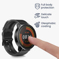 kwmobile Glass Case for Xiaomi Mi Watch / Mi Watch Color Sport Protective Full-Body Fitness Tracker Case Set