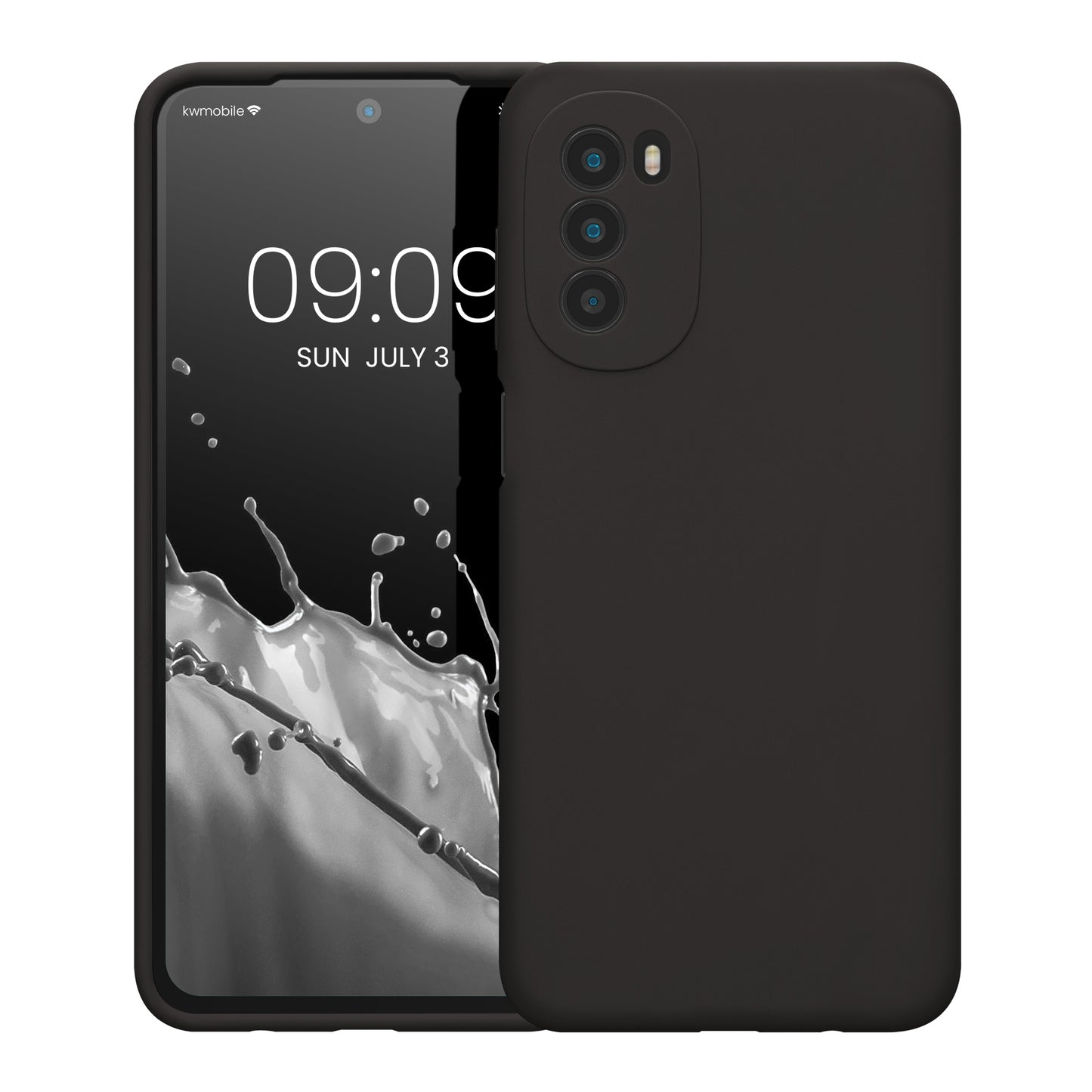 kwmobile Phone Case for Motorola Moto G52 / Moto G82 5G Case - Silicone - Wireless Charging - Protective Cover