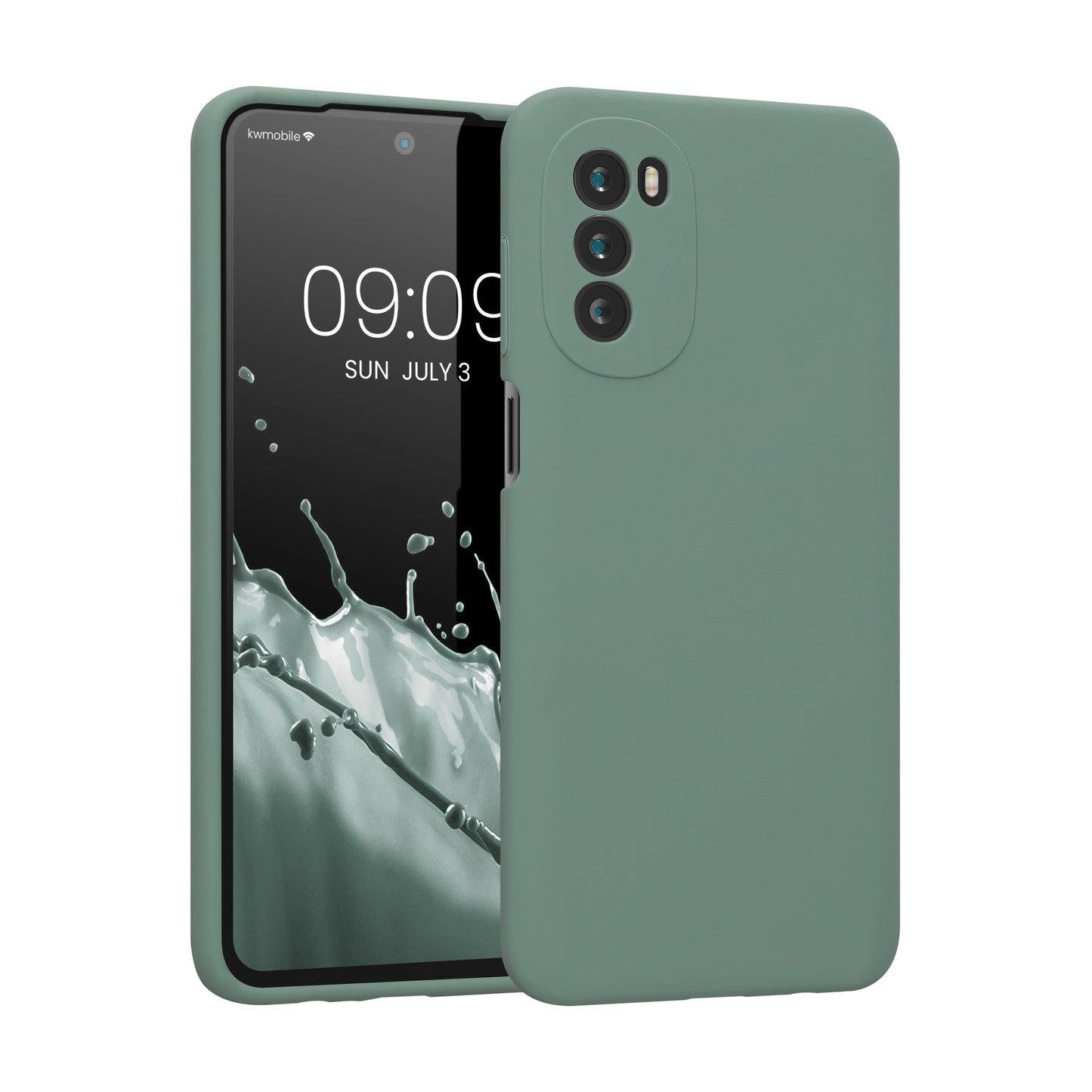 kwmobile Phone Case for Motorola Moto G52 / Moto G82 5G Case - Silicone - Wireless Charging - Protective Cover