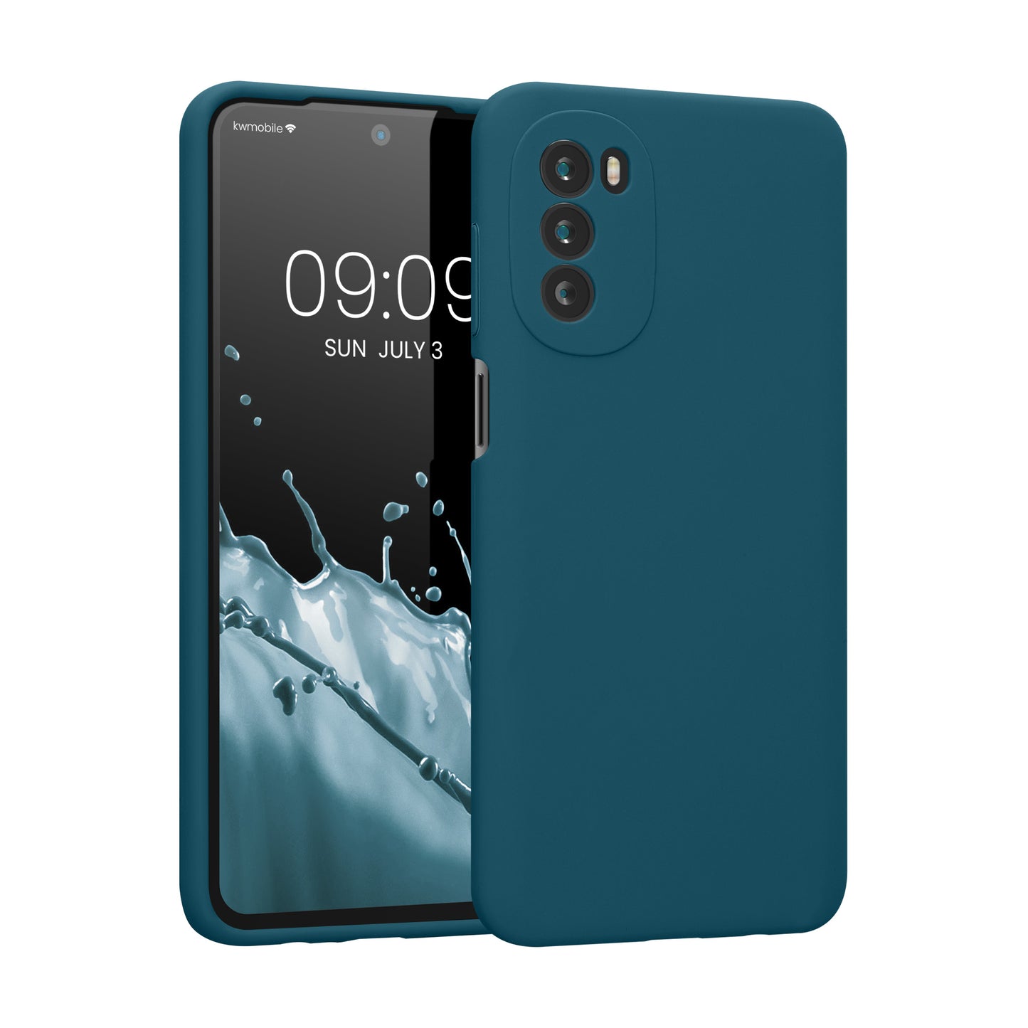 kwmobile Phone Case for Motorola Moto G52 / Moto G82 5G Case - Silicone - Wireless Charging - Protective Cover