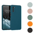 kwmobile Hülle kompatibel mit Motorola Moto G52 / Moto G82 5G Hülle - Silikon Handy Case - Handyhülle weiche Oberfläche - kabelloses Laden - Petrol Petrol  